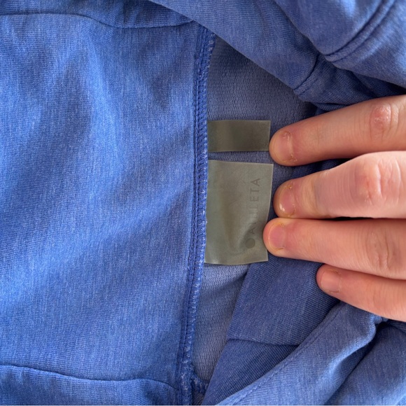 Athleta Women's Blue Hoodie - Picture 2 of 2